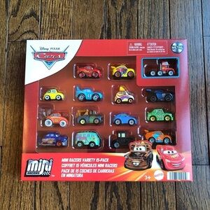 Disney Pixar Cars Mini Racers 15-Pack: Jocko Floko Mack Cars 3 - BRAND NEW!!